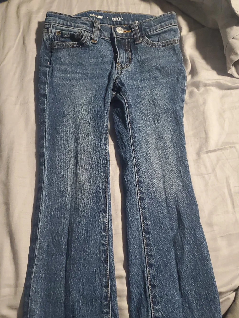 Old Navy Blue Flare Jeans - Classic Stretch Denim